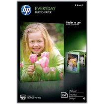 HP CR757A Papier d'impression photo Glossy - 100 feuilles - 200g - Bla