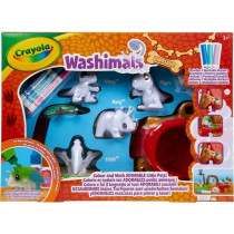 Washimals - CRAYOLA - Mes Animaux a Colorier - Dinosaures - Pour Enfan