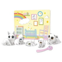 Coloriage - CRAYOLA - Washimals Baby Pets Nursery Pack - Famille lavab