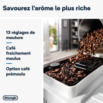 Machine expresso broyeur DELONGHI Magnifica Start ECAM220.61.W - Blanc