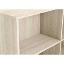DEMEYERE Bureau d'angle contemporain décor chene Shannon - L 112 cm -