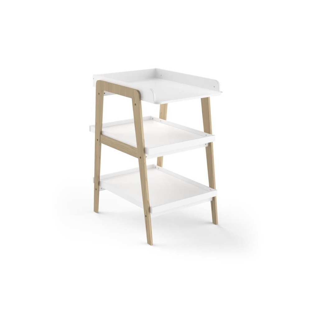 Table a langer TSUGA - Bois massif et MDF - L.58 x P.71,1 x H.101,2 cm