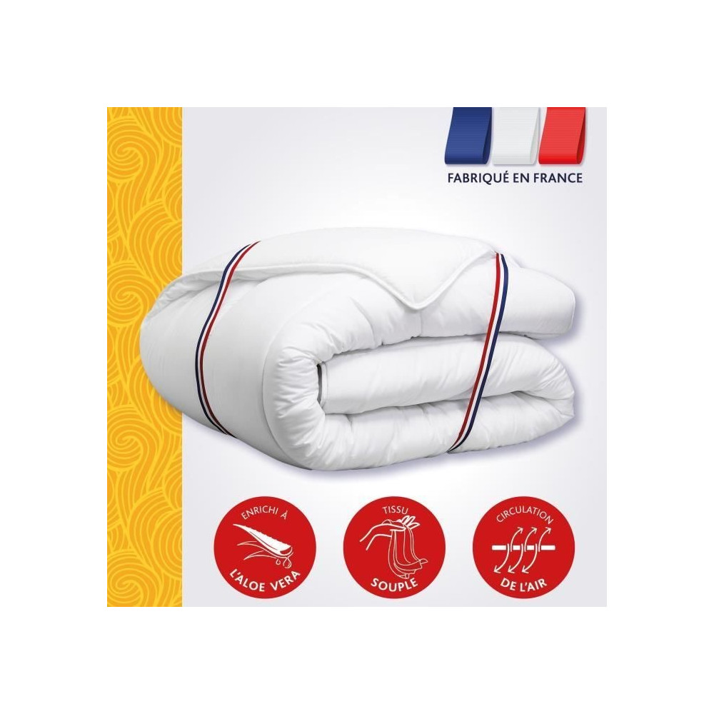 Couette 220x240 cm DODO ALoe - Tempérée - 300G/m² - Couette 2 perso