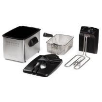 Friteuse - DOMO - 4L - 3000W - Température variable - Puissance élec