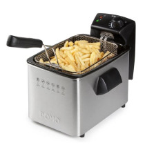 Friteuse - DOMO - 4L - 3000W - Température variable - Puissance élec