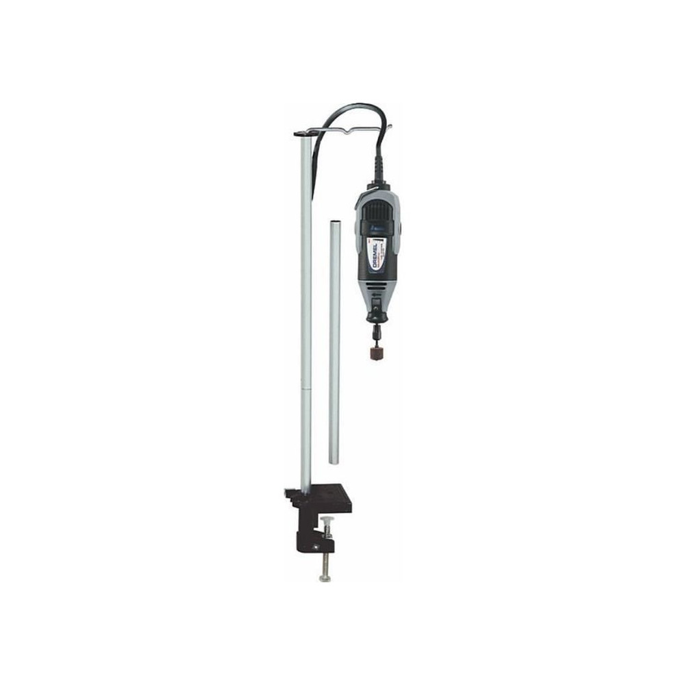 Support vertical de suspension - DREMEL - 2222 - Acier - H : 30-107 cm