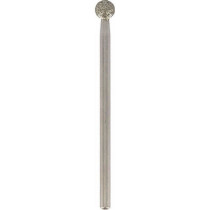 DREMEL - Lot de 2 pointes diamantées 4,4mm 7105 - Pour bois, céramiq