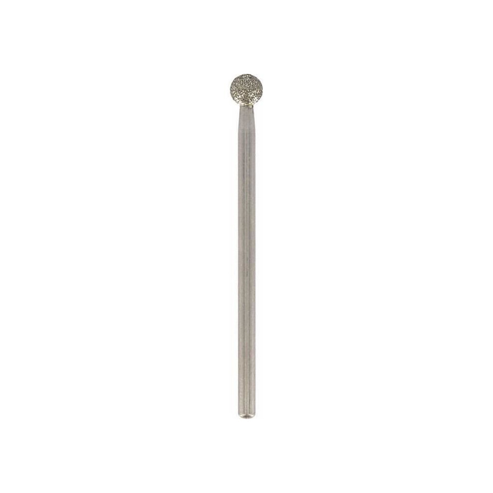 DREMEL - Lot de 2 pointes diamantées 4,4mm 7105 - Pour bois, céramiq