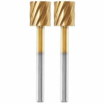 Lot de 2 fraises acier haute longévité Dremel Max 115 - ø 7,8mm cyl