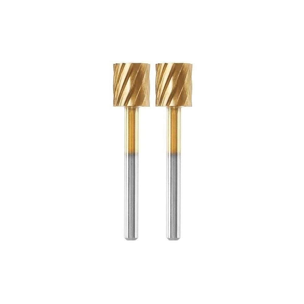 Lot de 2 fraises acier haute longévité Dremel Max 115 - ø 7,8mm cyl