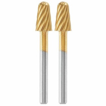 Lot de 2 fraises acier rapide haute longévité Dremel Max 117 - ø 6,