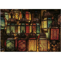 Puzzle 1000 pieces COLLAGE DE LANTERNES - Educa - Nature morte et obje
