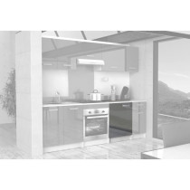 START Caisson bas de cuisine L 60 cm - Gris brillant