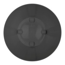ELHO Brussels Pot de fleurs rond Roues 40 - Noir - Ø 39 x H 37 cm - i