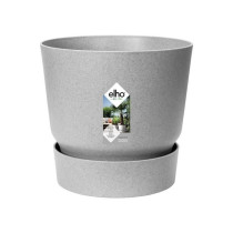 ELHO Pot de fleurs rond Greenville 30 - Extérieur - Ø 29,5 x H 27,8