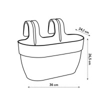 ELHO - Pot de fleurs - Vibia Campana Easy Hanger Medium - Rose Poussie