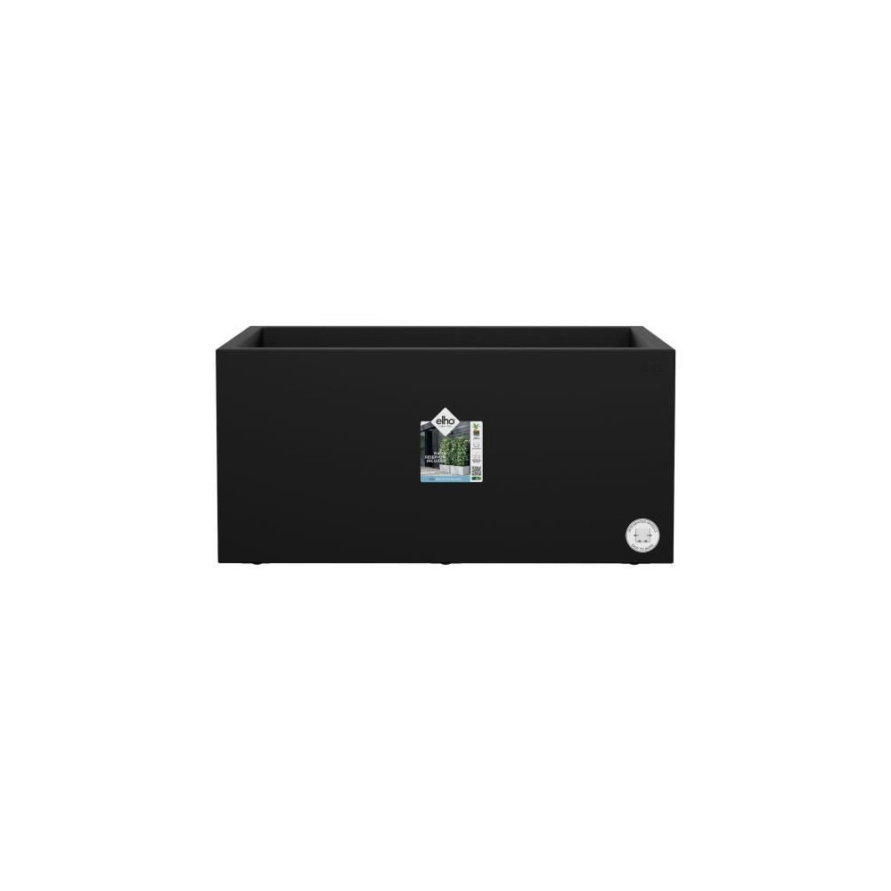 Elho Vivo Next Long 80 Bac a fleurs - Noir - L 78 x B 39 x H 38 cm - i