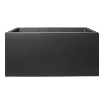Elho Vivo Next Long 80 Bac a fleurs - Noir - L 78 x B 39 x H 38 cm - i