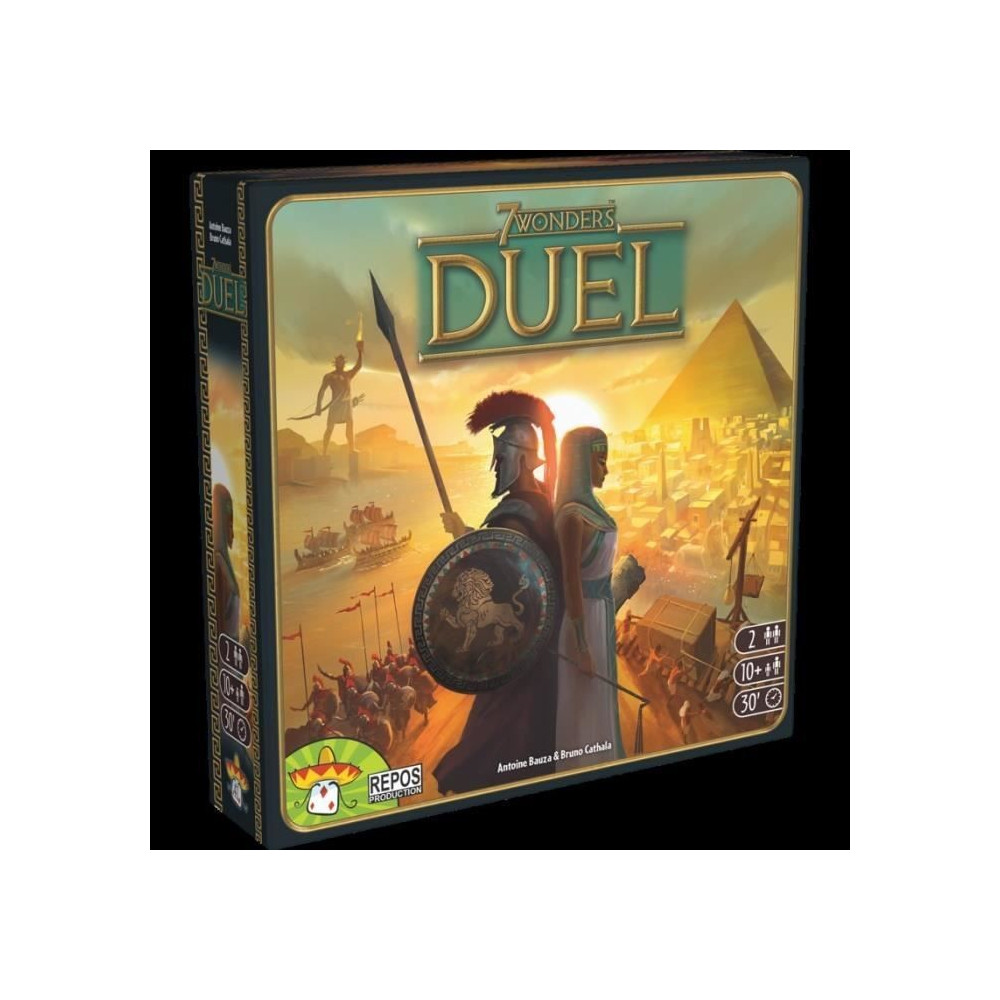 Asmodée - Repos Production - 7 Wonders : Duel - Unbox Now- Jeu de soc
