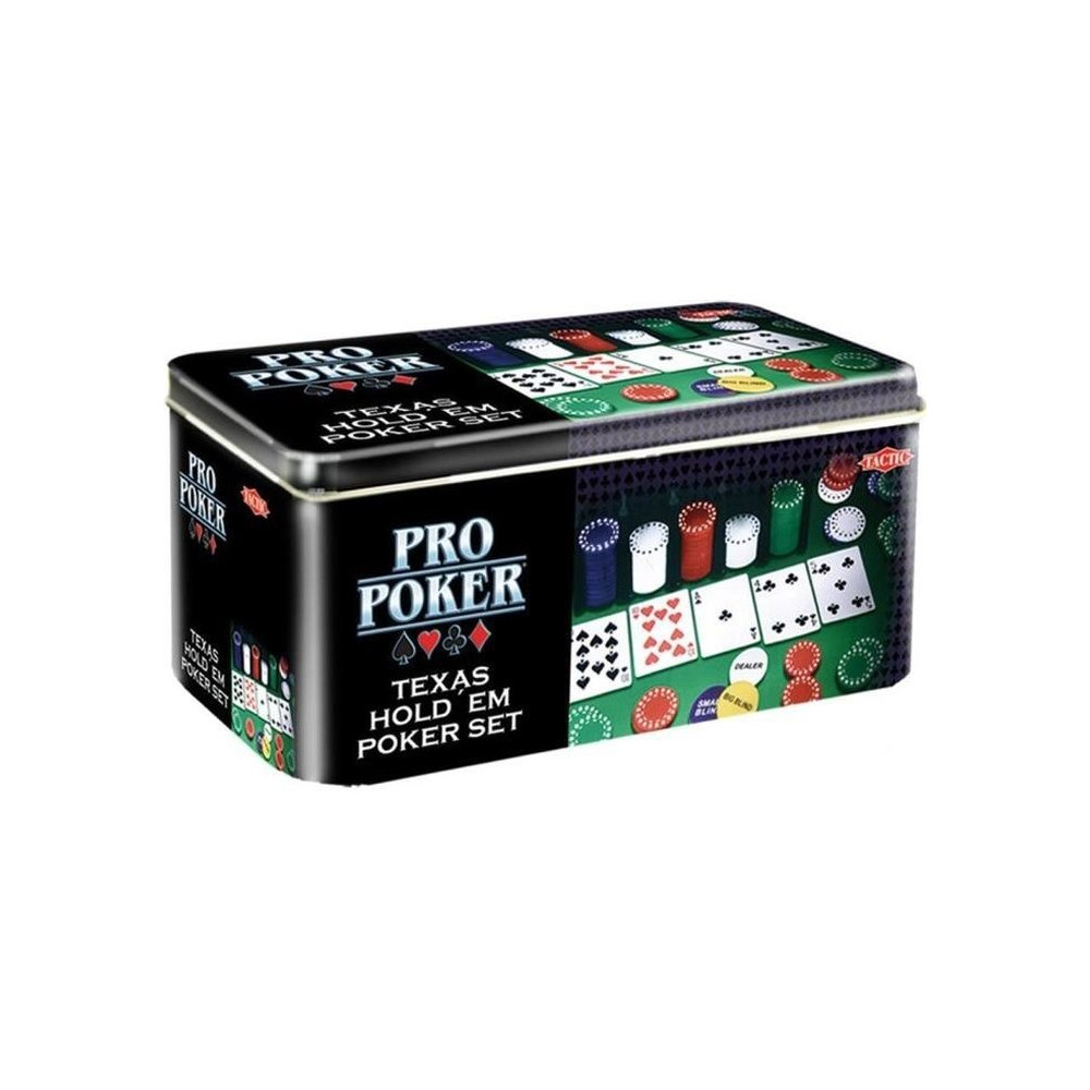 Coffret Métal Propoker - TACTIC - Jeu de carte - Mixte - 60 min - A p