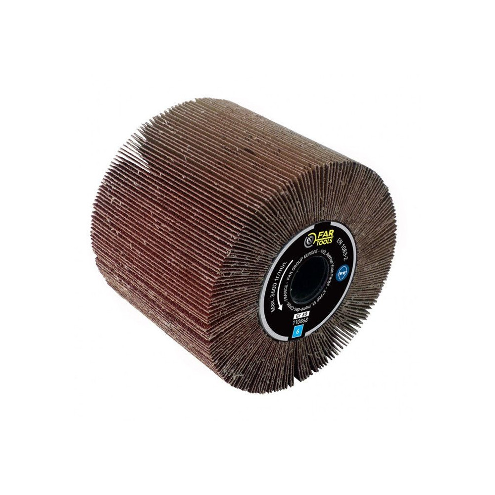 Brosse a lamelles pour rénovateur - FARTOOLS - Ø 120 mm - Alésage 2
