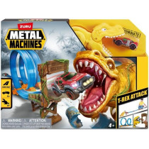 Circuit de Voitures - ZURU - T-Rex Attack Metal Machine - Véhicule a