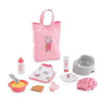 COROLLE - Grand Coffret d'accessoires pour poupon 30 cm - 11 accessoir