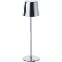 Lampe a poser d'extérieur - BRILLIANT - XAANA - Rechargeable - Chrome