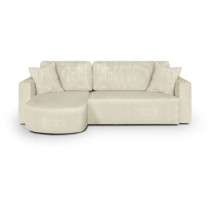 Canapé d'angle convertible et réversible - 3 places - GALET - Velour