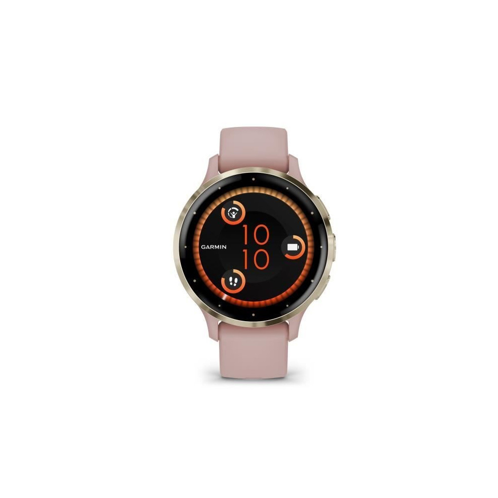 Montre GPS connectée - GARMIN - Venu 3S - 30,4mm (1,2) - Acier Soft G