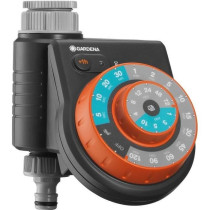 Programmateur d'arrosage Easy Plus - GARDENA - Bouton rotatif - Techno