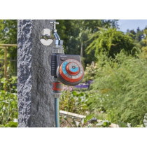 Programmateur d'arrosage Easy Plus - GARDENA - Bouton rotatif - Techno