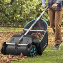 Ramasse-feuilles GARDENA - 3565-20 | Largeur travail: 49cm, Bac 90L, C