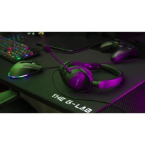 Casque Gamer Filaire - The G-Lab - KORP CARBON - Microphone Détachabl