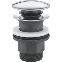 Bonde clic clac - GROHE - Diametre serrage vasque 63 mm - Matiere mét