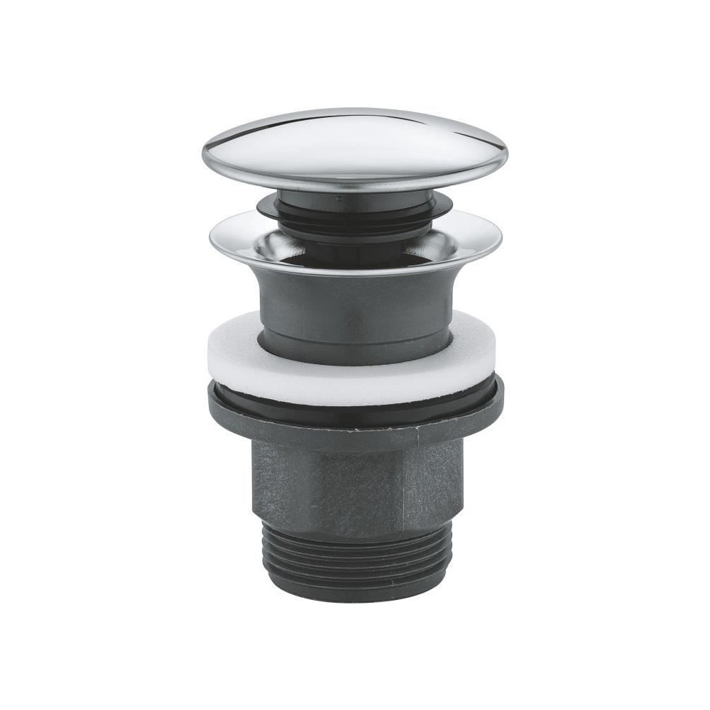 Bonde clic clac - GROHE - Diametre serrage vasque 63 mm - Matiere mét