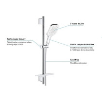 Ensemble de douche 3 jets avec barre - GROHE
