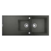 GROHE Evier composite avec égouttoir K400 1160 x 500 mm Gris granite