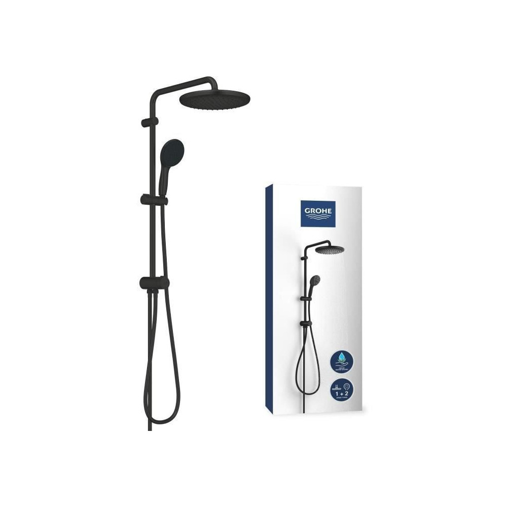 Colonne de douche avec inverseur manuel - Economie d'eau - GROHE Vital