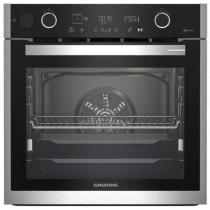 Four encastrable pyrolyse GRUNDIG - GEBD19401BPH - inox - porte froide