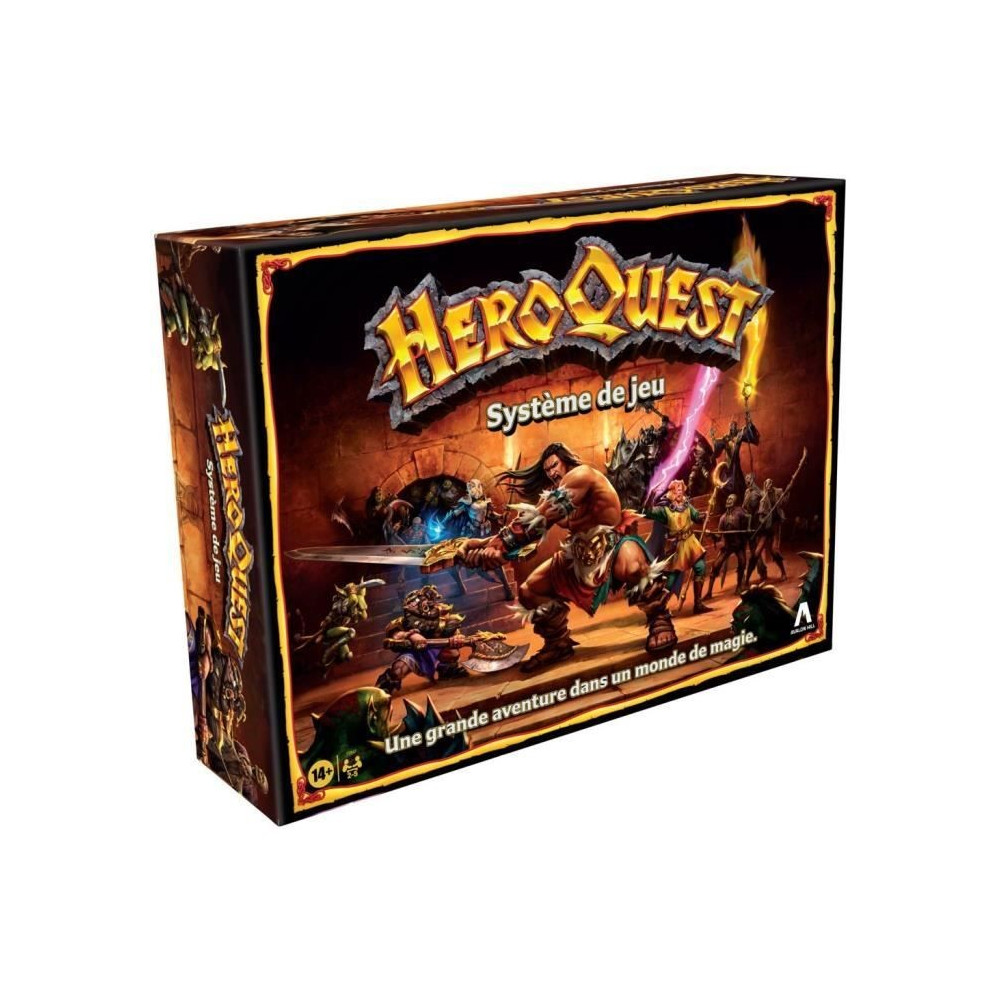 Heroquest Systeme de Jeu - Jeu d'aventures fantastiques styles donjon
