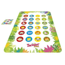 Twister Junior - tapis réversible 2-en-1 évolutif - Jeu de société