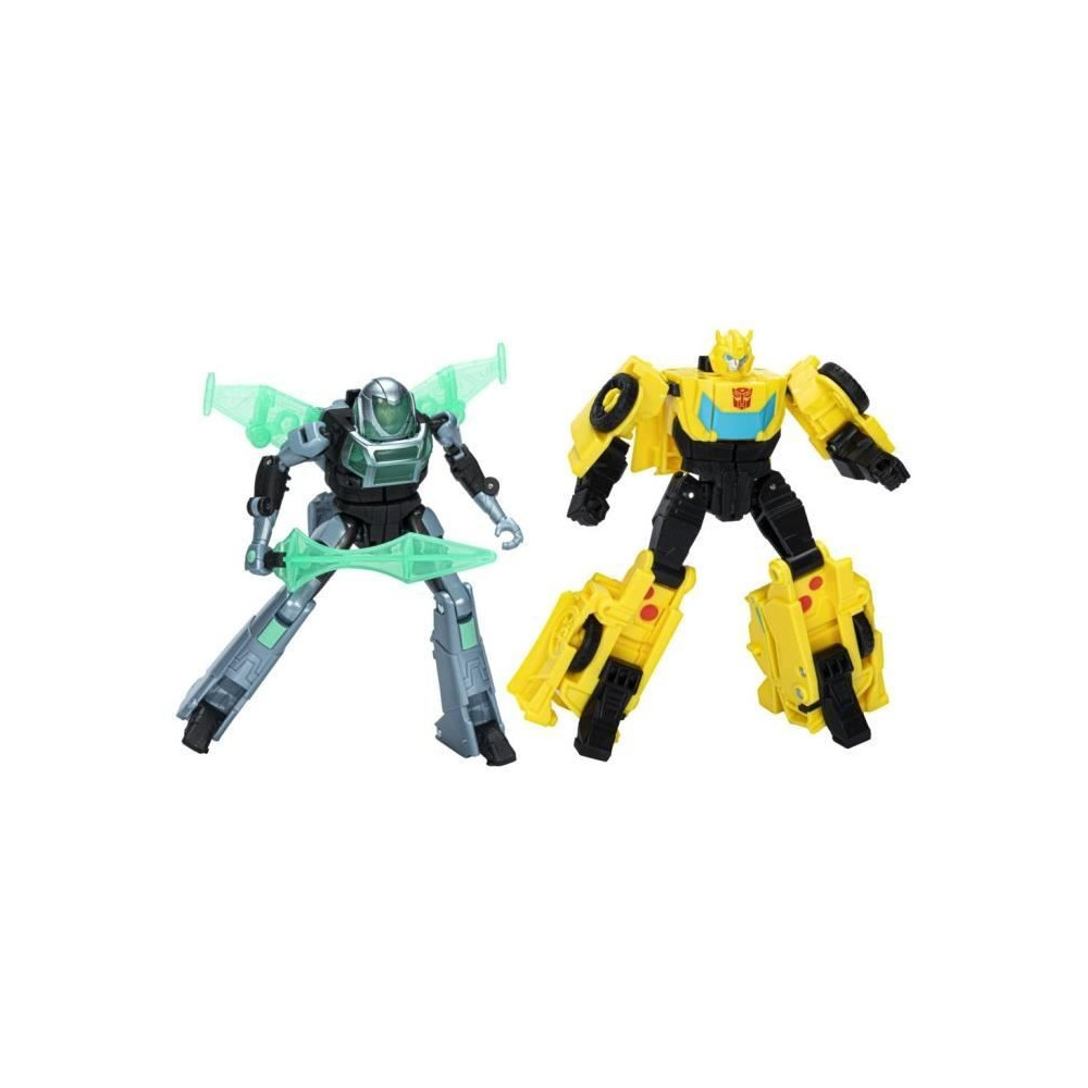 Figurines Cyber-Combiner Bumblebee et Mo Malto, jouets interactifs pou