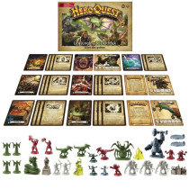 HeroQuest, pack de quete Les jungles de Delthrak, jeux de rôle pour 2