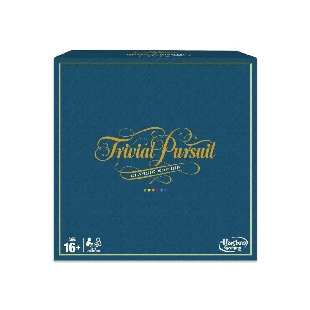 Trivial Pursuit - Classique - Jeu de societe de reflexion - Jeu de pla