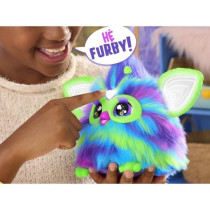 Furby Galaxie, peluche activée par la voix brille dans le noir, jouet