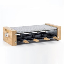 Raclette et pierre a cuire HKoeNIG - WOD8 - 8 personnes - 1200W - Desi