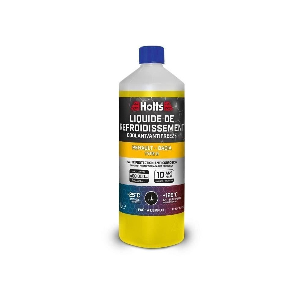 Liquide de Refroidissement - HOLTS - HAFR0003B - Dédié Renault-Dacia