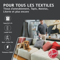 Aspirateur Matelas et Textiles Ultra Vortex - HOOVER MBC500UV - 500 W