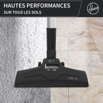 Aspirateur Traineau Sans Sac - HOOVER - HP320PET - 850 W - 2 L - 75 dB